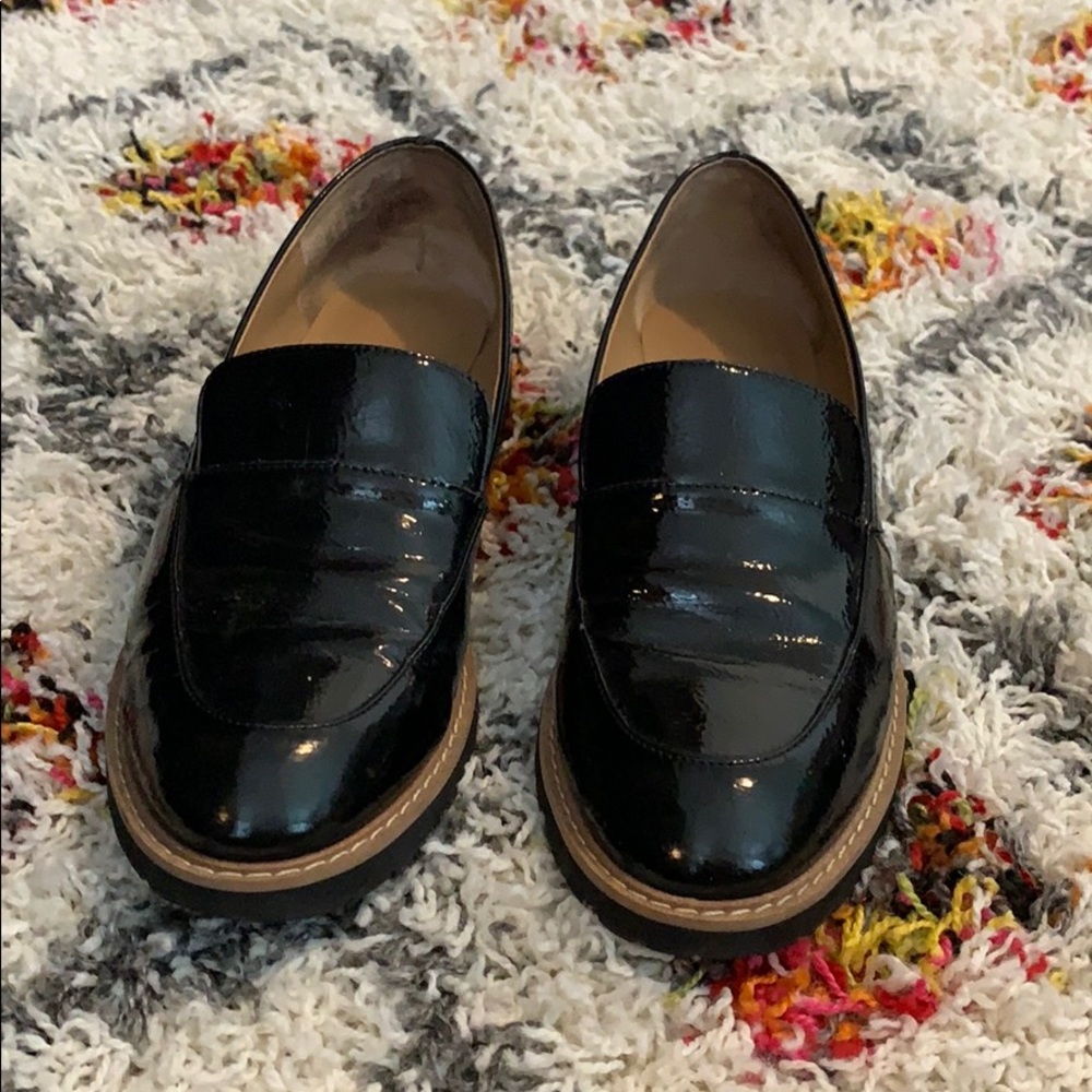 Franco Sarto, 9.5 Loafer patent leather